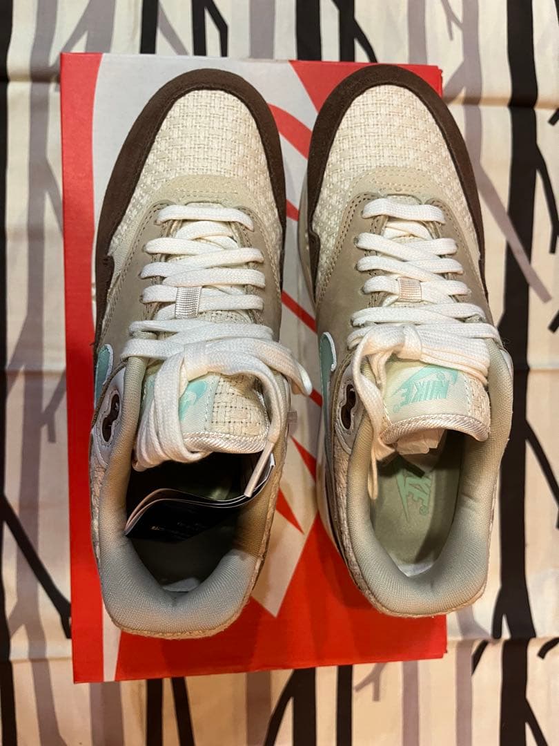 新品　NIKE AIR MAX 1 PRM 5 ベージュ/ブラウン23.5cm