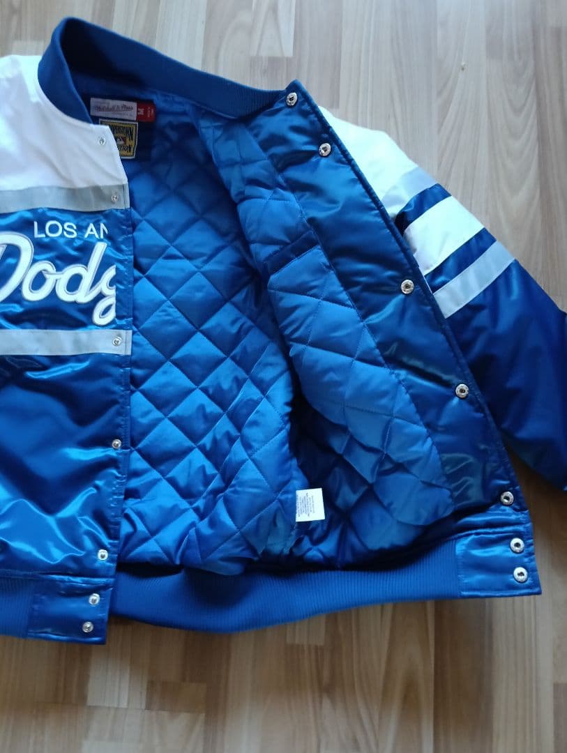 ミッチェルアンドネス x MLB ロサンゼルス ドジャース スタジャン XL