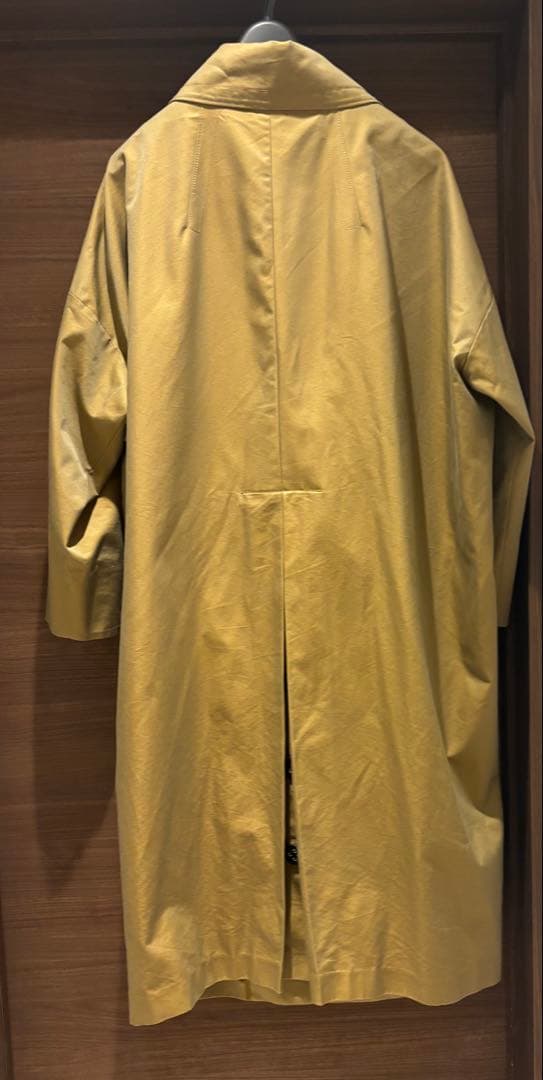 エンフォルド　シャンブレーギャバ オーバービッグトレンチコート