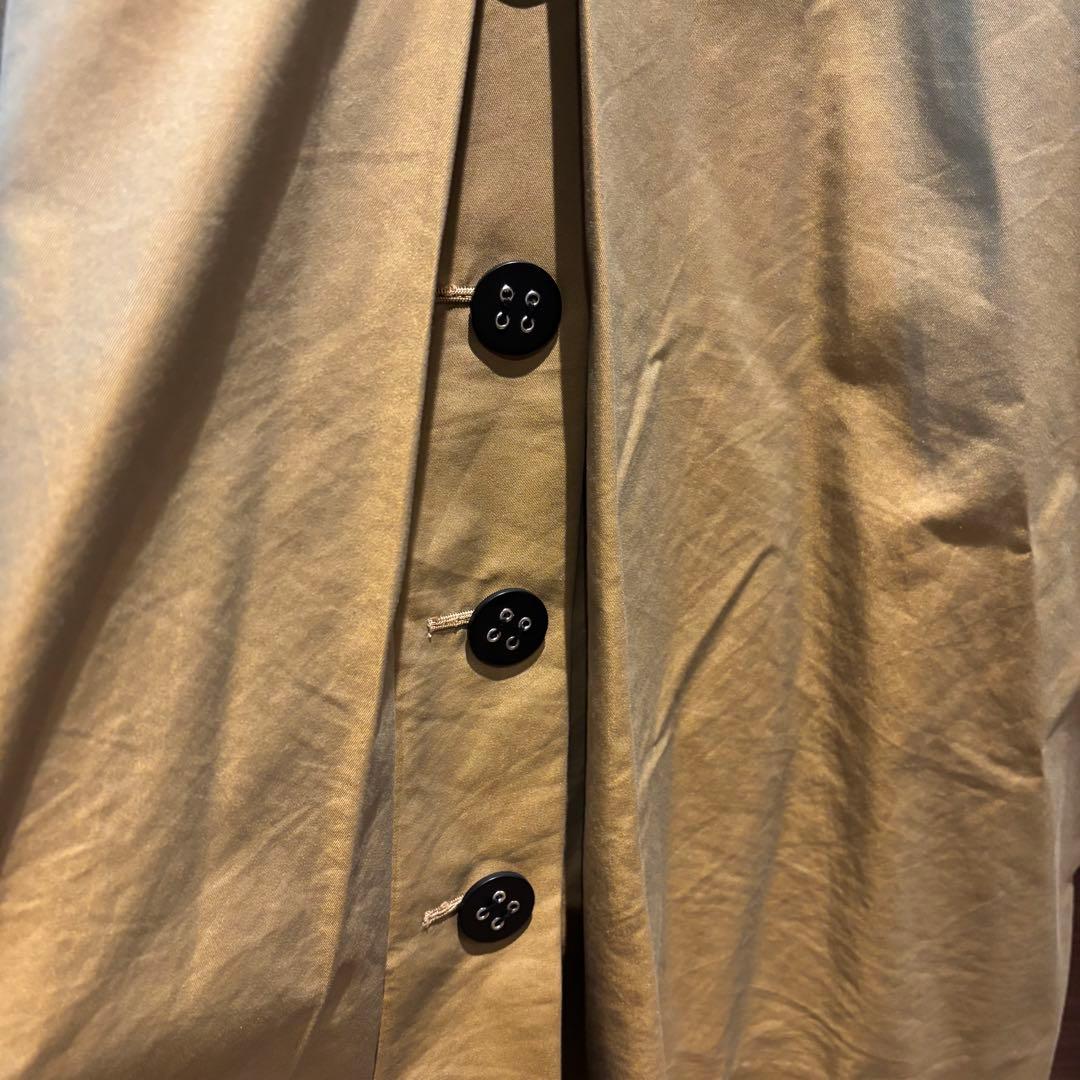 エンフォルド　シャンブレーギャバ オーバービッグトレンチコート