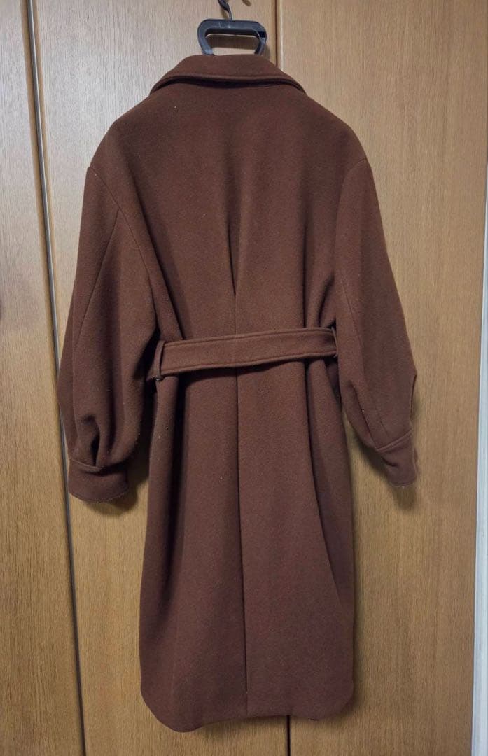 Ameri VINTAGE TRENCH LIKE MIDI COATブラウン