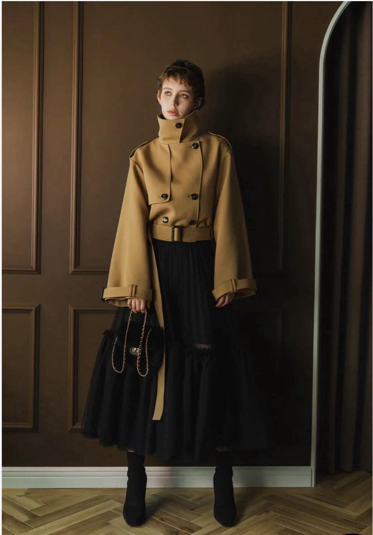 sheller 2025AW 未使用♡超美品トレンチコート