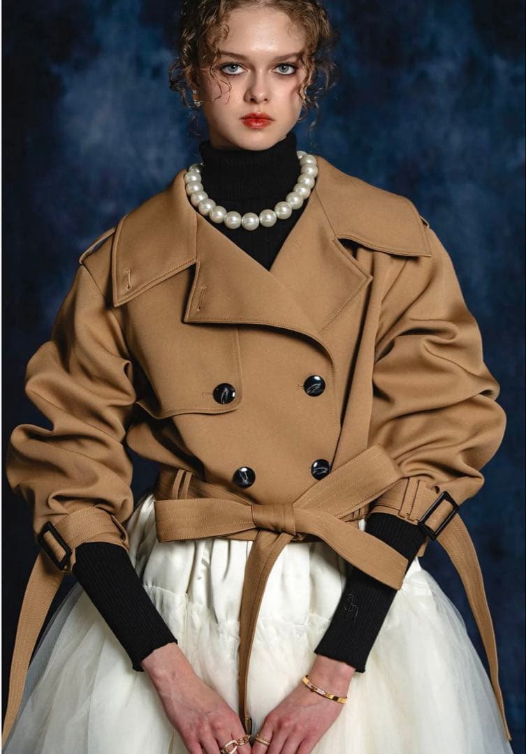 sheller 2025AW 未使用♡超美品トレンチコート