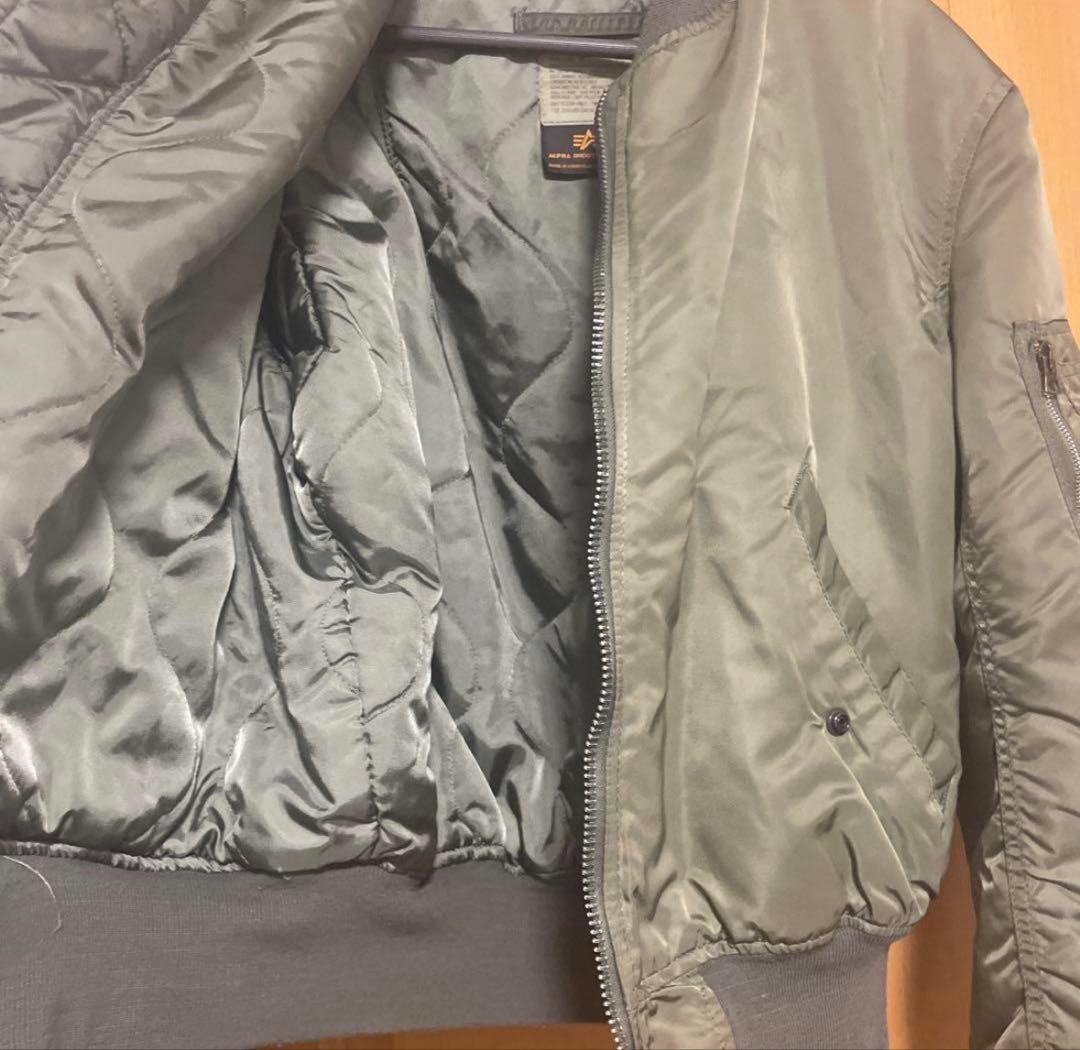 k*z様 USA製 80s ALPHA MA-1 着画あり 円堂守着用