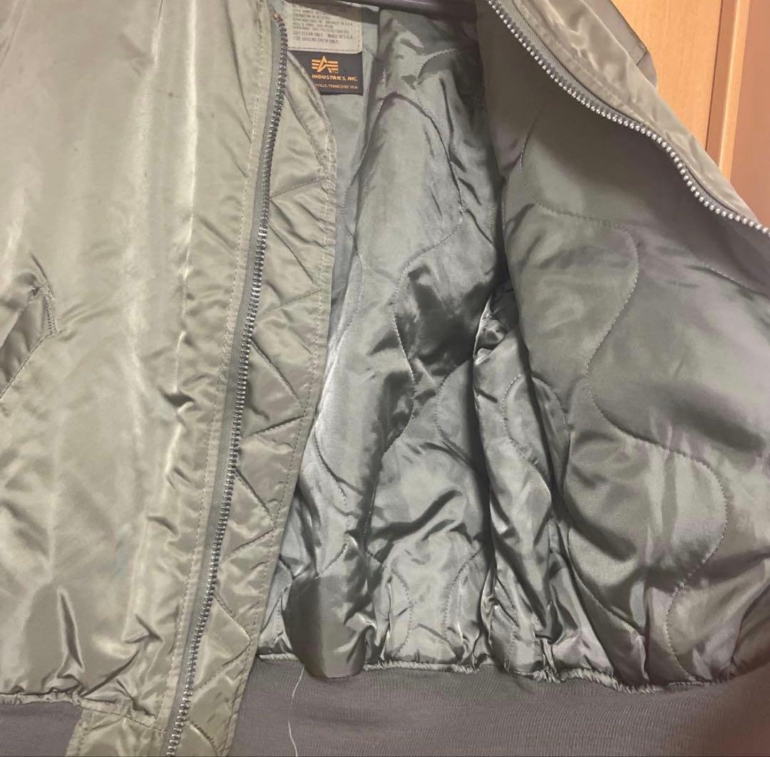 k*z様 USA製 80s ALPHA MA-1 着画あり 円堂守着用