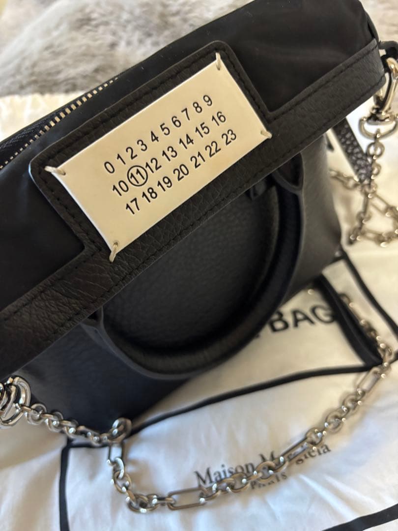 マルジェラ　ショルダーバッグ　5AC マイクロ ブラック 黒