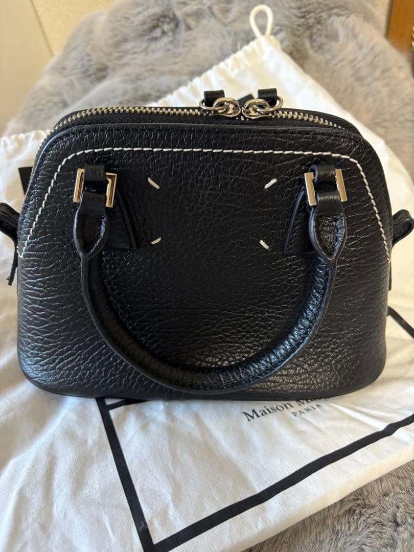 マルジェラ　ショルダーバッグ　5AC マイクロ ブラック 黒