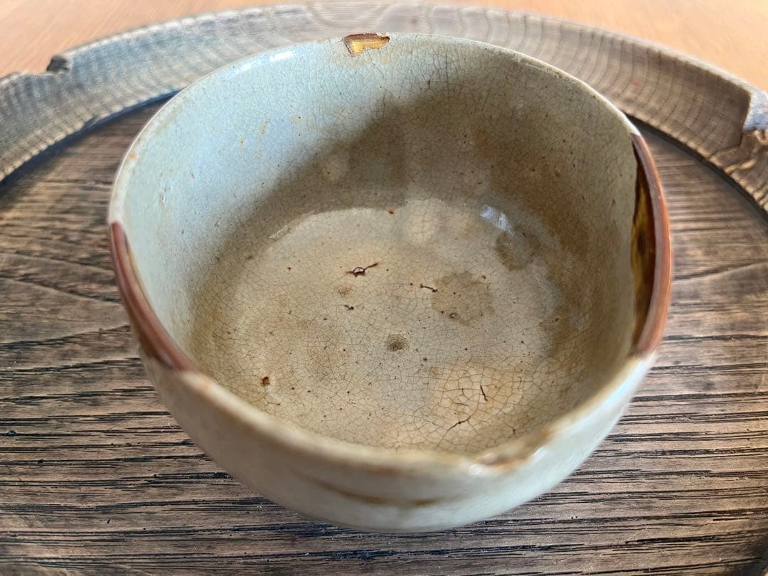 古唐津　金継ぎ　茶碗
