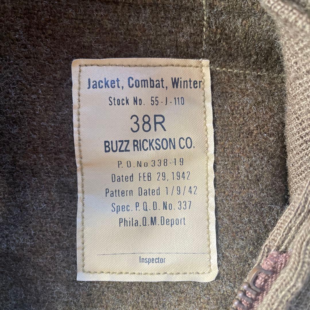 BUZZ RICKSON CO. ミリタリージャケット 38R