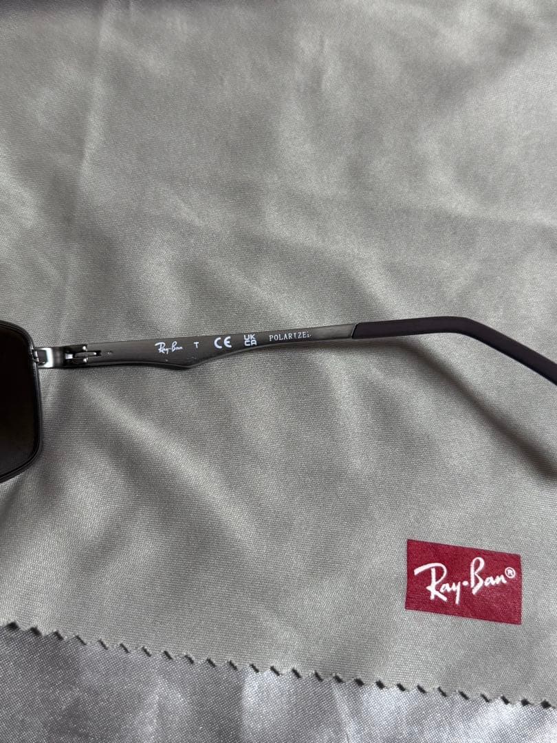 Ray-Ban レイバン RB3498 偏光 スクエア サングラス