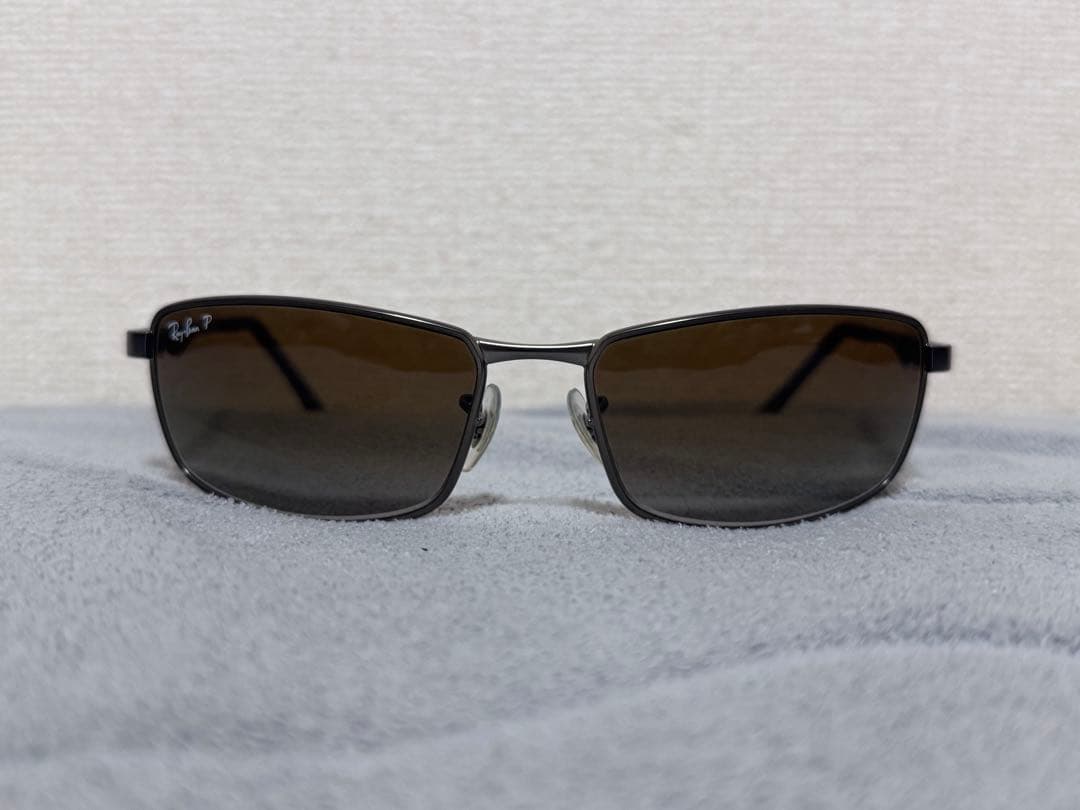 Ray-Ban レイバン RB3498 偏光 スクエア サングラス
