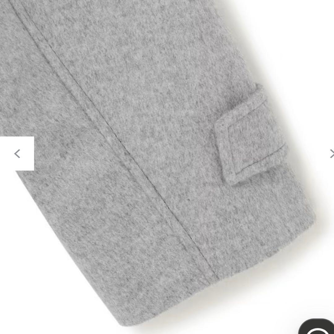 23区ウールカシミヤビーバー フード付き ショートコート