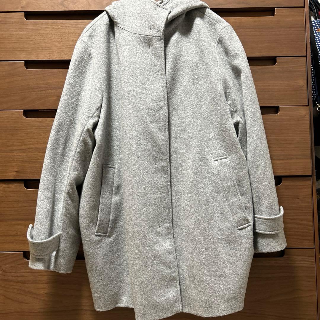 23区ウールカシミヤビーバー フード付き ショートコート