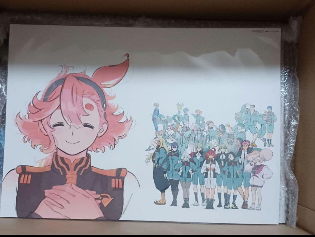 機動戦士ガンダム　水星の魔女　スタッフお疲れ様本　フルセット　限定特典　画集付き