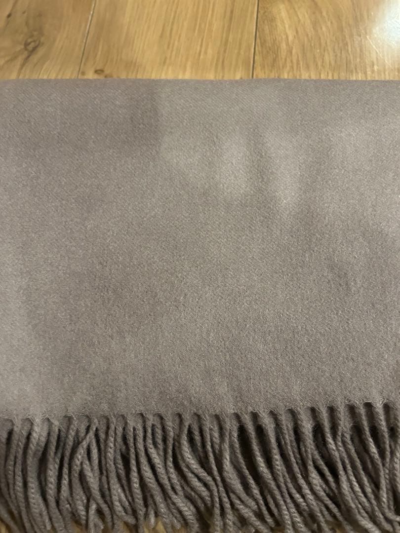 Johnstons of Elgin カシミヤ ストール ベージュ