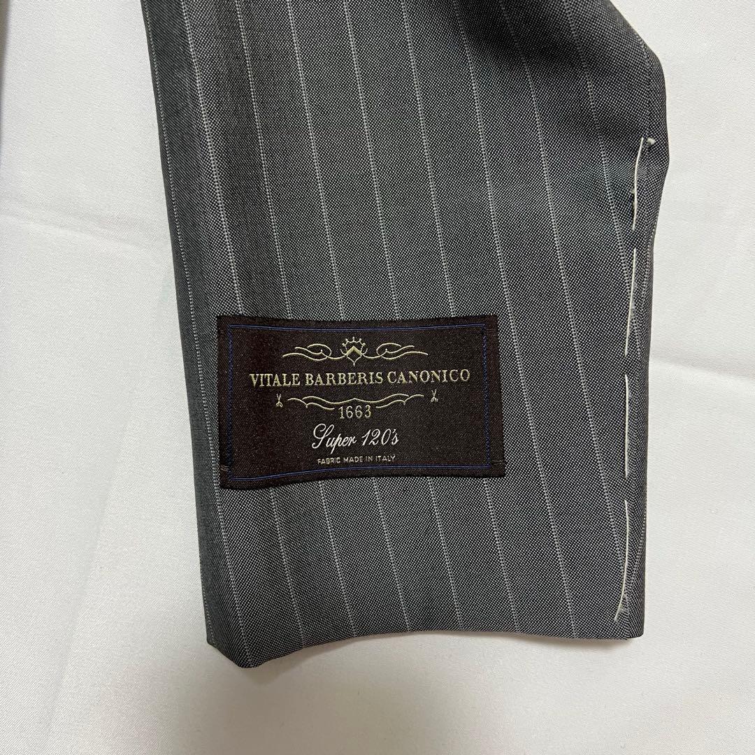 新品未使用✨️EDIFICE カノニコ ビジネス スーツ モヘヤ混 グレー 44