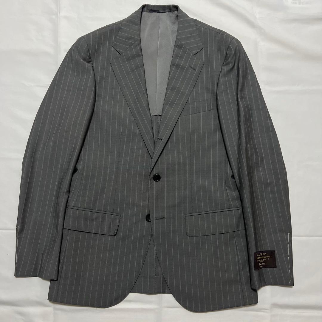 新品未使用✨️EDIFICE カノニコ ビジネス スーツ モヘヤ混 グレー 44
