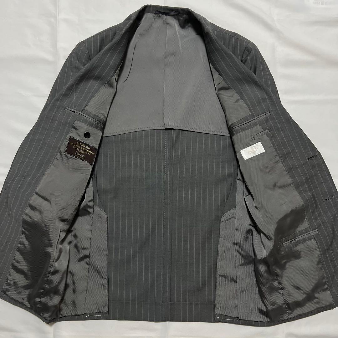 新品未使用✨️EDIFICE カノニコ ビジネス スーツ モヘヤ混 グレー 44