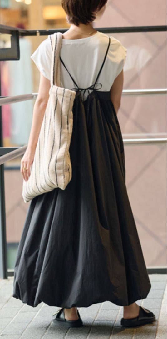 ノラシム‼️【ジャーナルスタンダード レリューム 】バルーンキャミワンピ２点