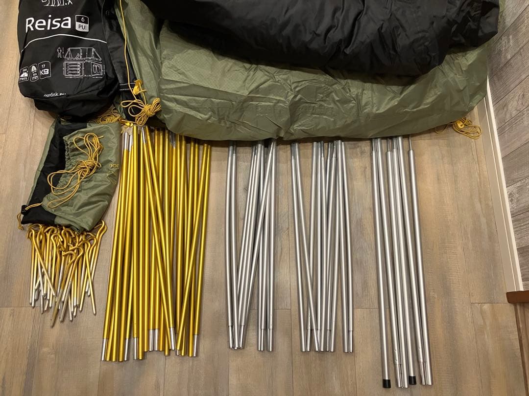 Nordisk Reisa6 ノルディスク レイサ6 ダスティグリーン　お値下げ