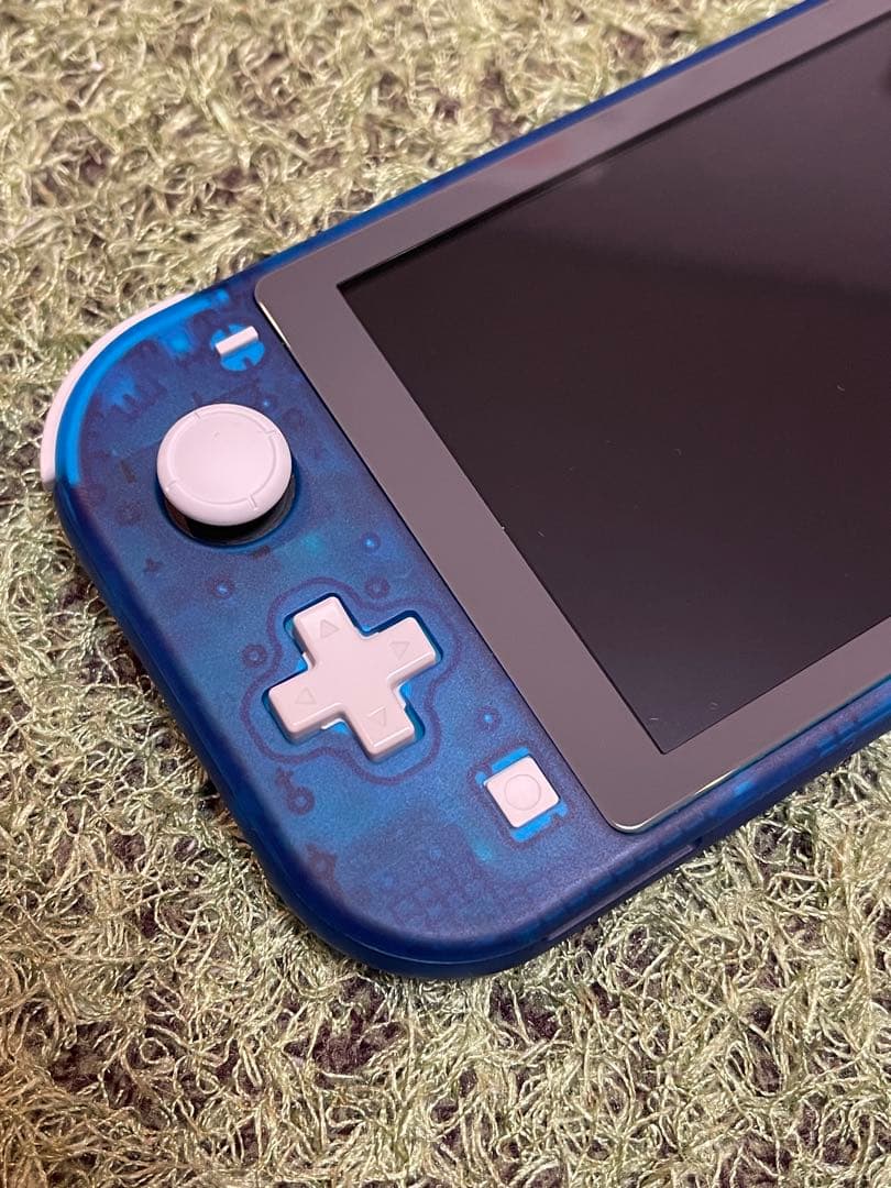 Nintendo Switch Lite クリアブルー　【カスタム品】