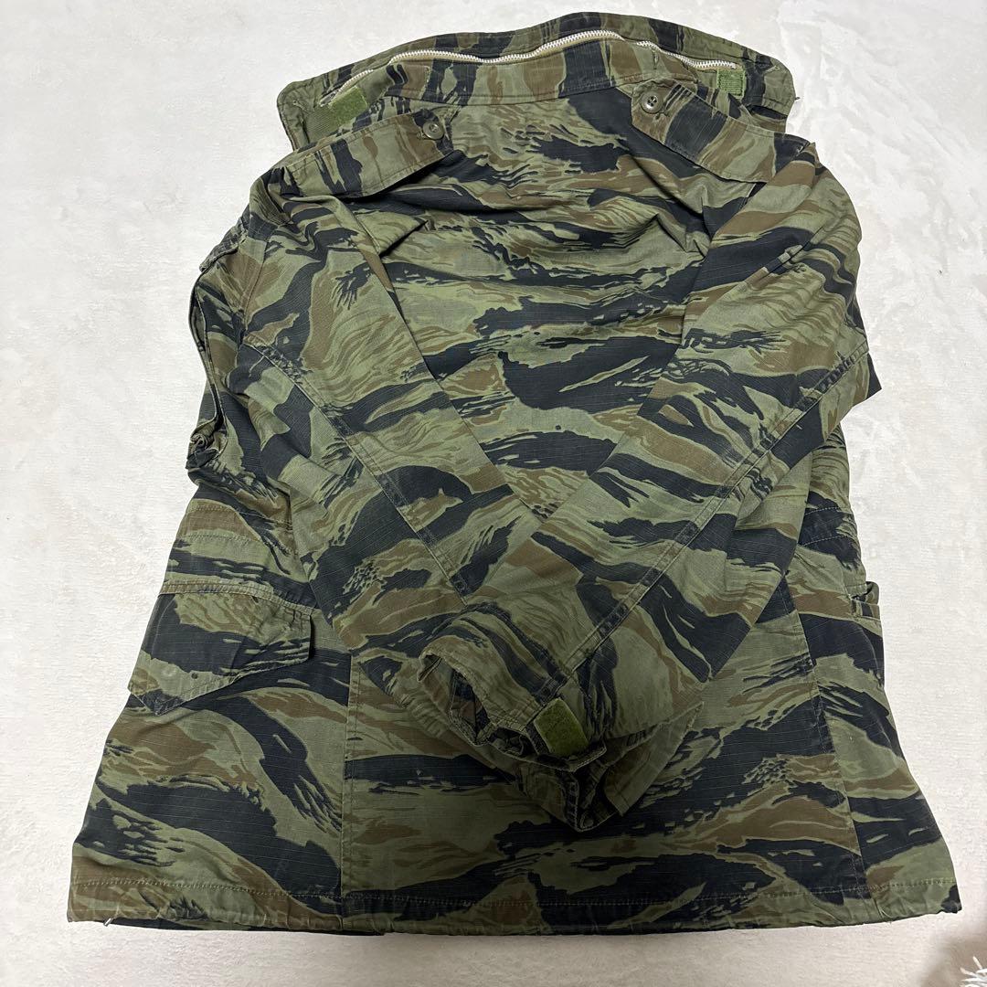 vintageタイガーカモミリタリーFIELD ジャケット　 M65！！