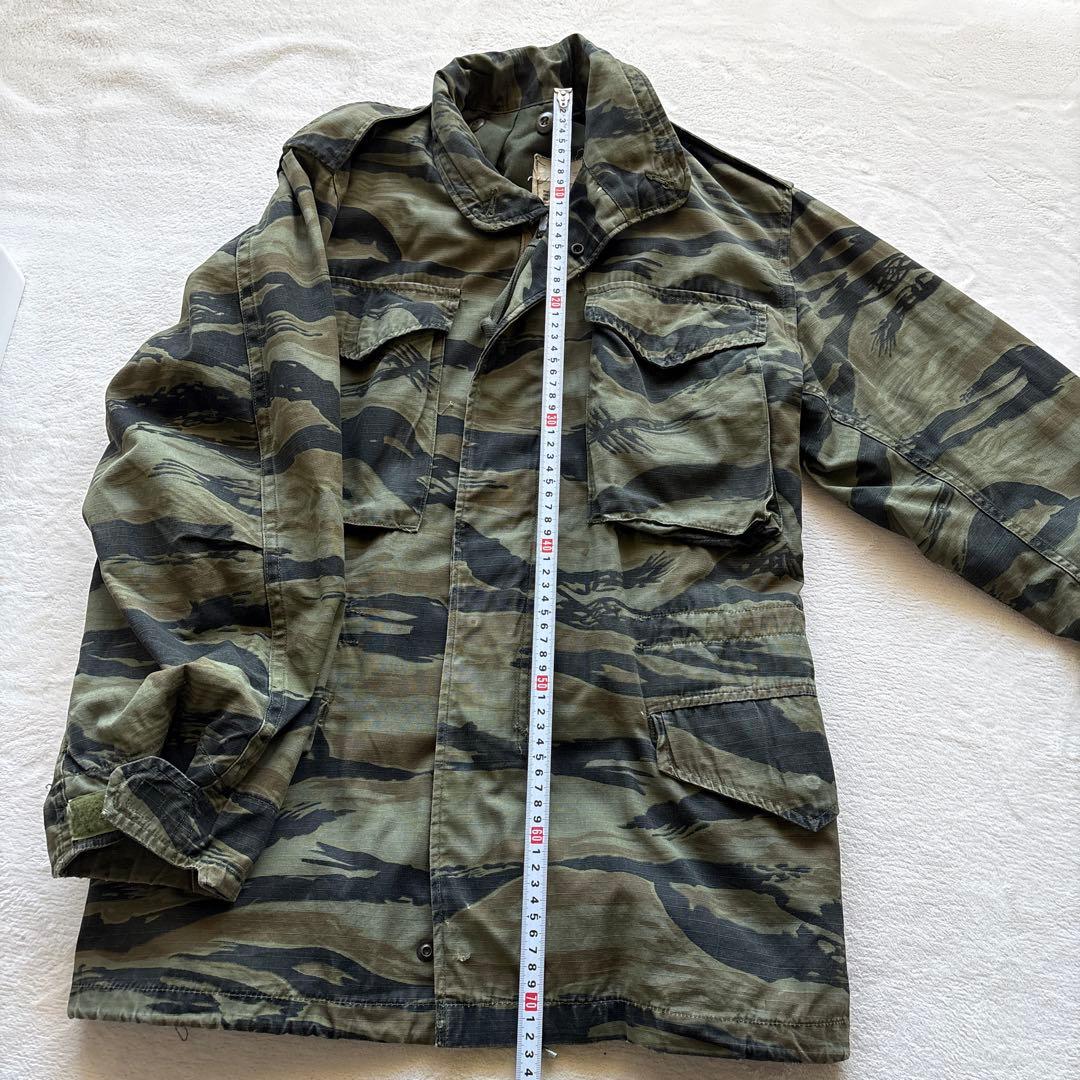 vintageタイガーカモミリタリーFIELD ジャケット　 M65！！