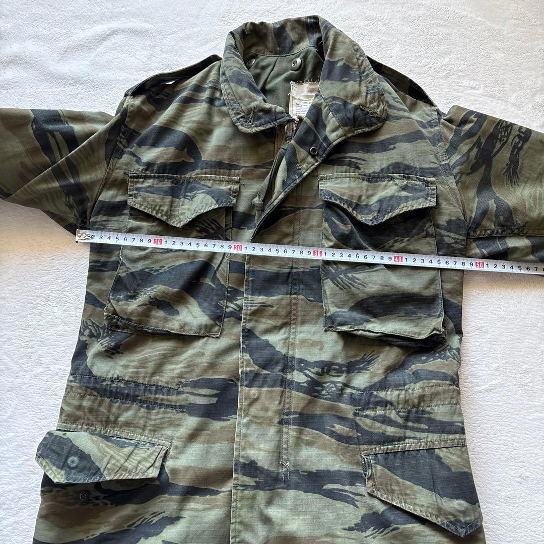 vintageタイガーカモミリタリーFIELD ジャケット　 M65！！