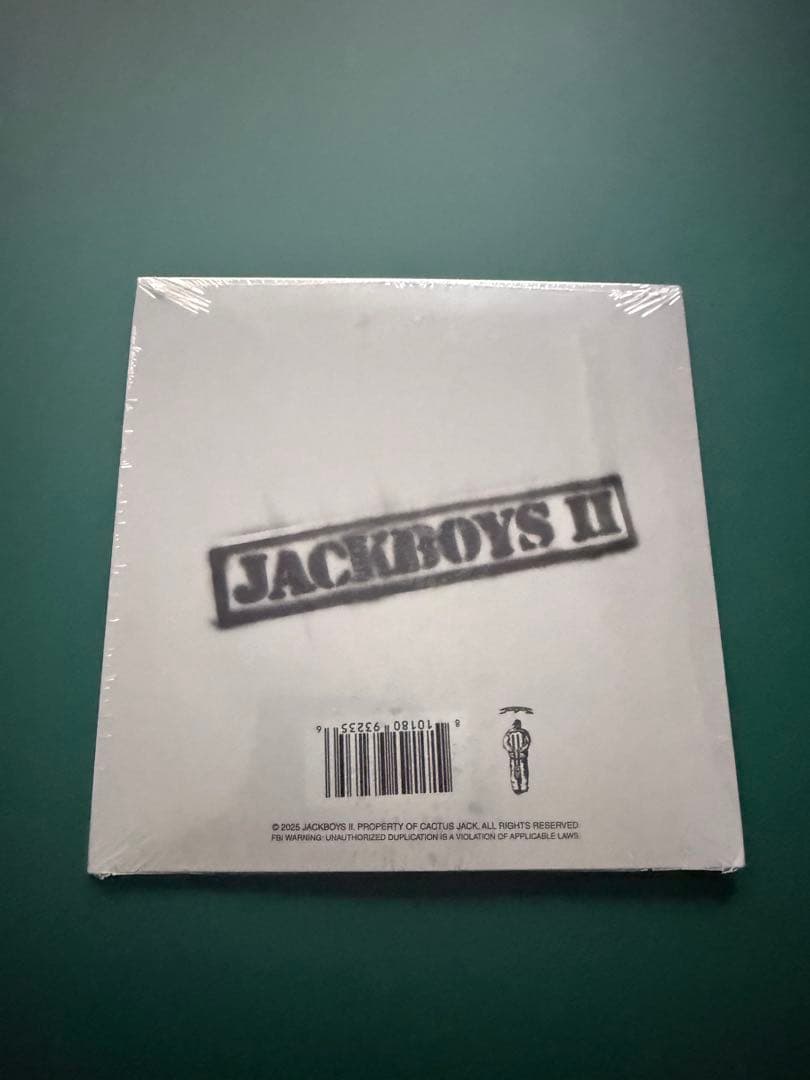 洋楽 Travis Scott JACKBOYS 2 CD (TAPE COVER)