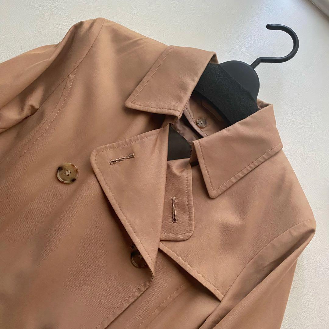 未使用近/着丈110】マッキントッシュ LOGIE トレンチコート 38