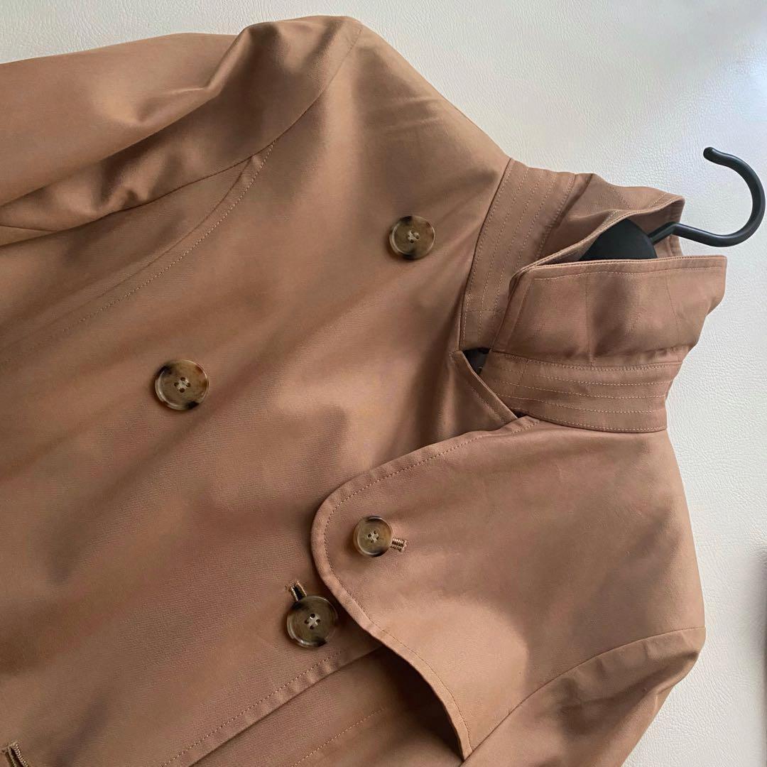 未使用近/着丈110】マッキントッシュ LOGIE トレンチコート 38