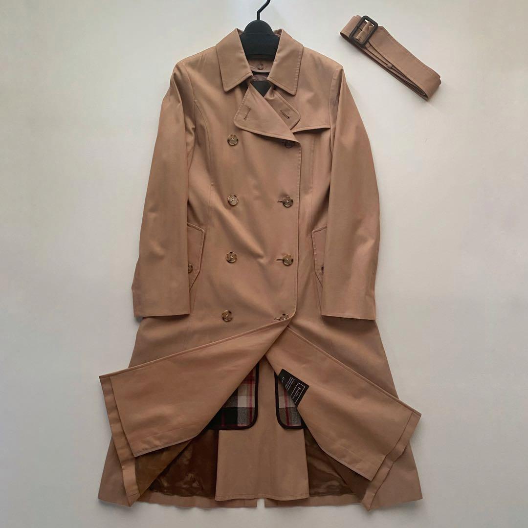 未使用近/着丈110】マッキントッシュ LOGIE トレンチコート 38