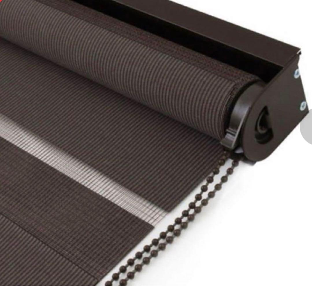 調光ロールカーテン　ロールスクリーン　横幅180×長さ220cm