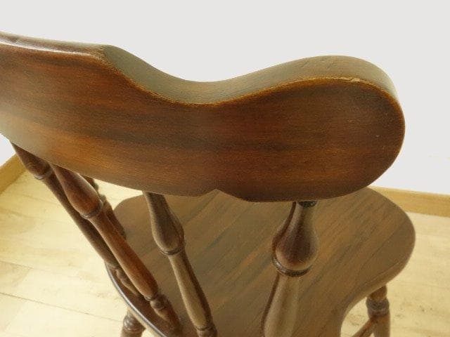 飛騨産業　キツツキ　ダイニングチェアー　イス　椅子　 木製　再塗済　ＵＳＥＤ