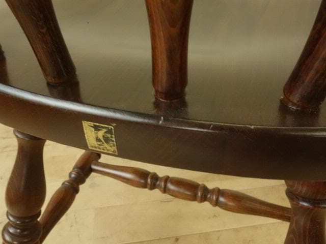 飛騨産業　キツツキ　ダイニングチェアー　イス　椅子　 木製　再塗済　ＵＳＥＤ