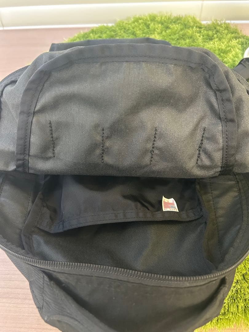未使用級 ブリーフィング リュック ブラック 黒 usa製