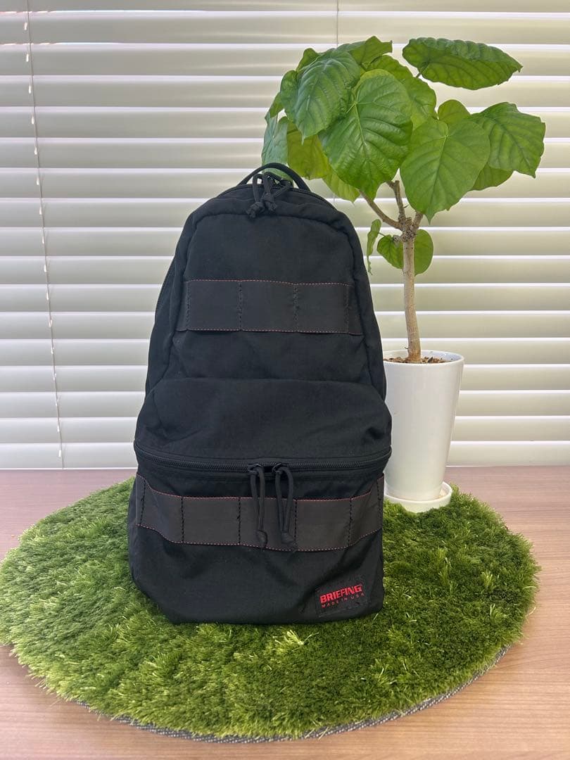 未使用級 ブリーフィング リュック ブラック 黒 usa製