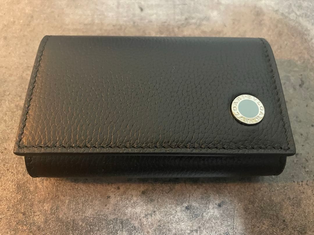 BVLGARI ブルガリ292676 ソフトグレインカーフレザー キーケース