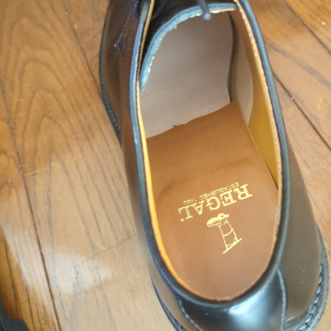 REGAL ブラック ドレスシューズ 25.5cm リーガル　メンズ 　即発送