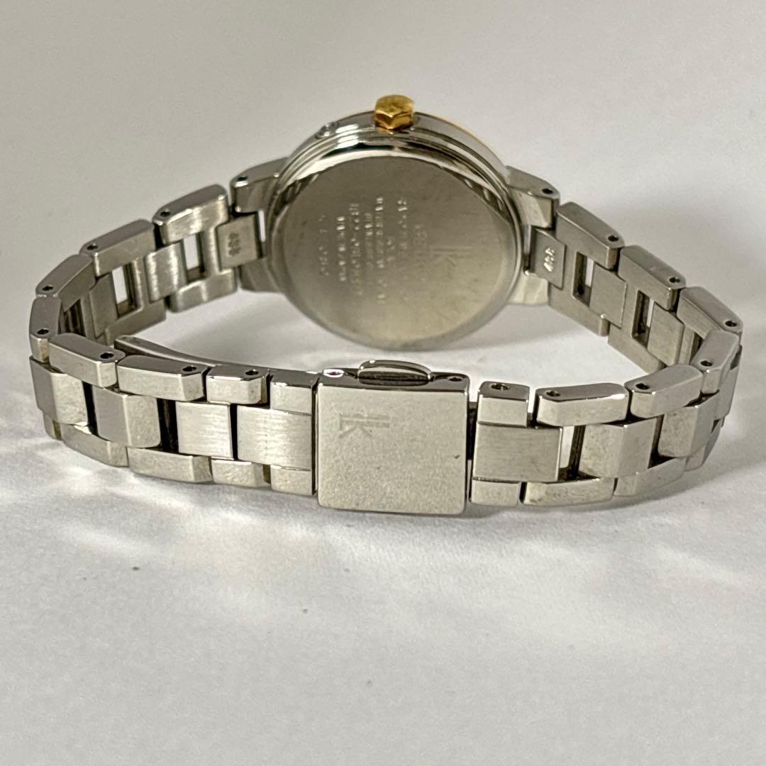稼働 SEIKO ルキア レディース時計 電波ソーラー フラワー ラメ文字盤