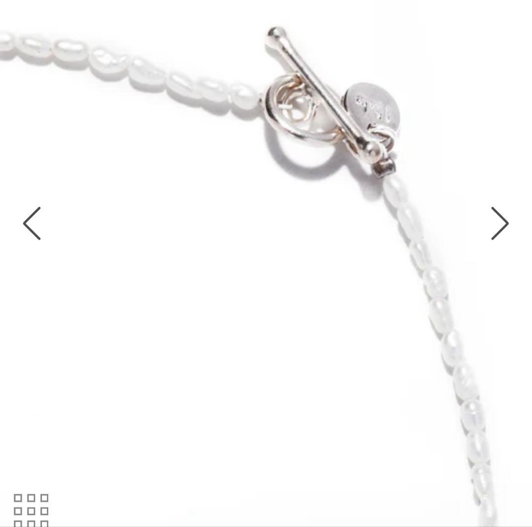 専用❣️les bon bon ブラン パール チョーカー