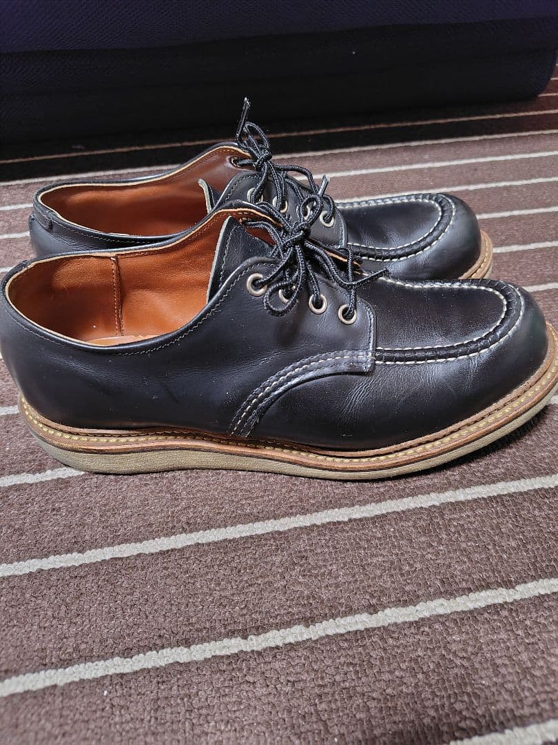 美品！レッドウィングオックスフォード　ブラック　　9D 27センチ
