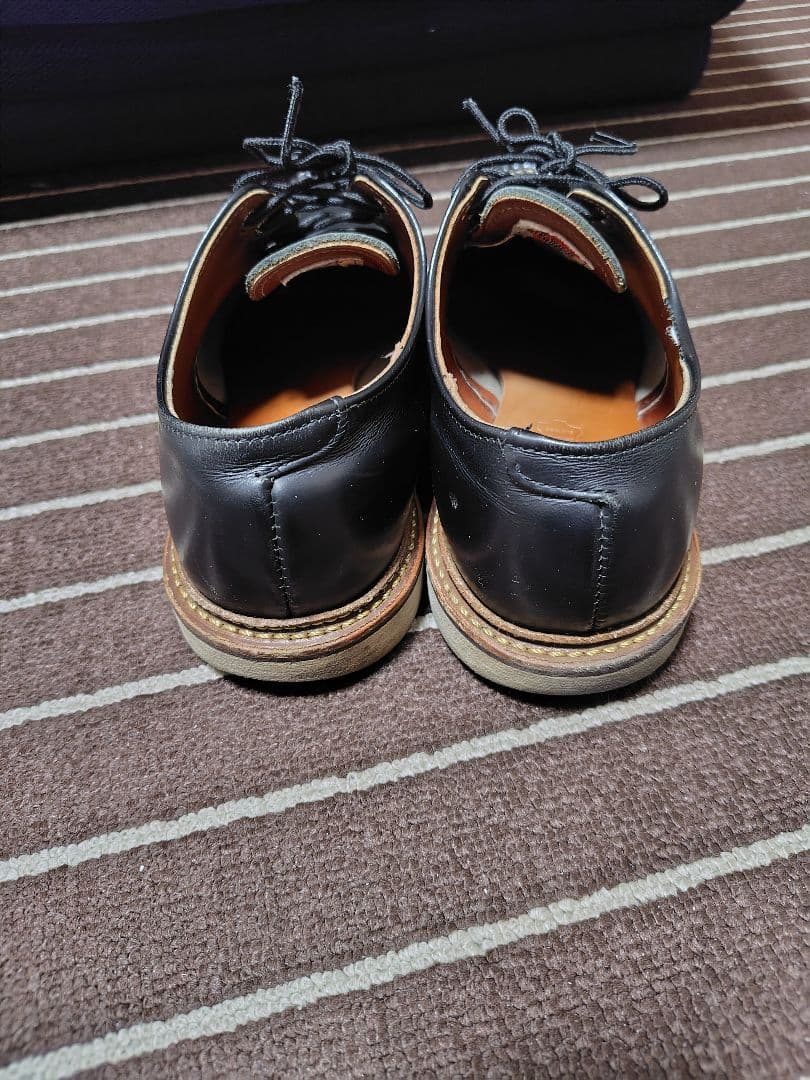 美品！レッドウィングオックスフォード　ブラック　　9D 27センチ