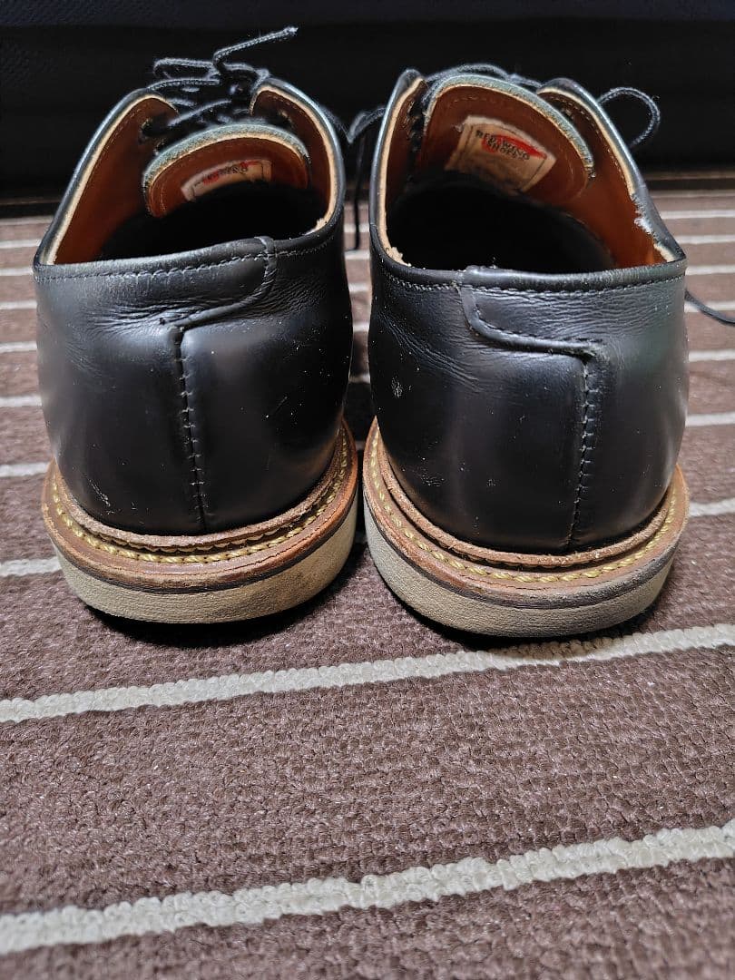 美品！レッドウィングオックスフォード　ブラック　　9D 27センチ