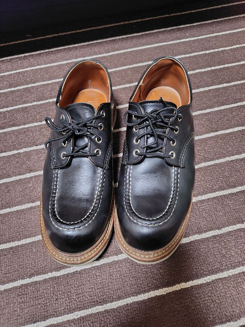 美品！レッドウィングオックスフォード　ブラック　　9D 27センチ