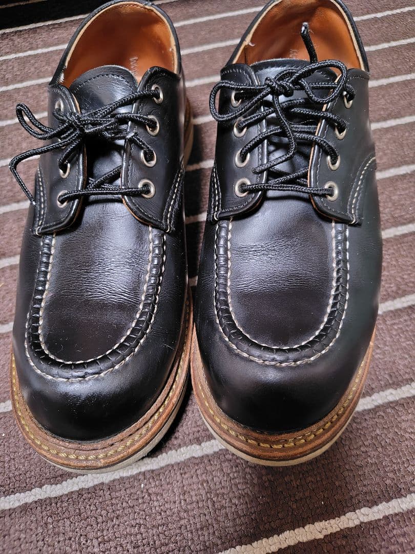 美品！レッドウィングオックスフォード　ブラック　　9D 27センチ