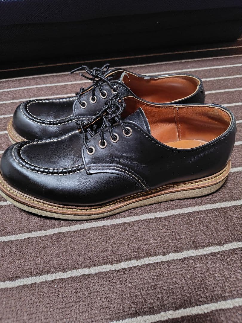 美品！レッドウィングオックスフォード　ブラック　　9D 27センチ
