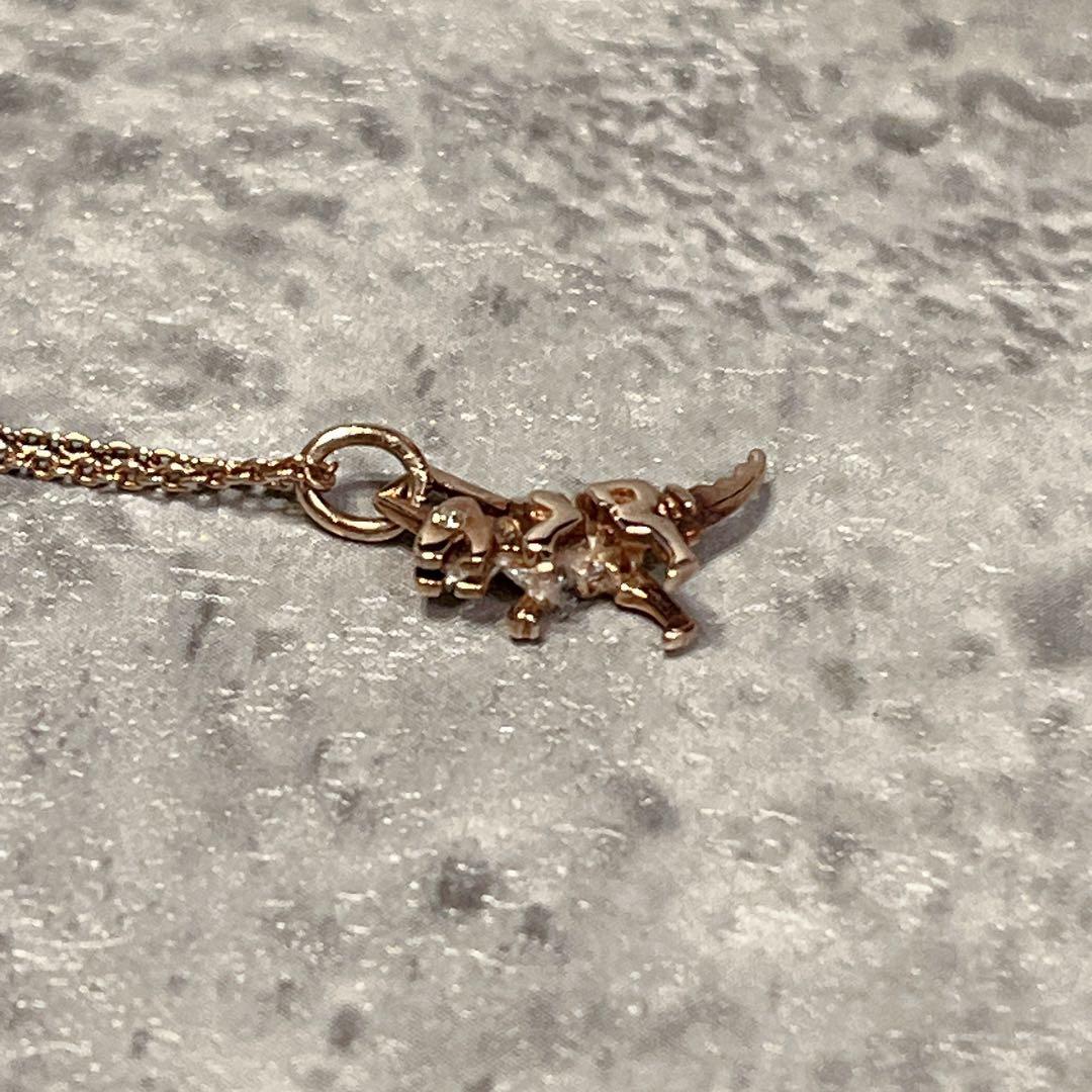 希少 美品 COACH コーチ スケルタル レキシー ペンダント ネックレス