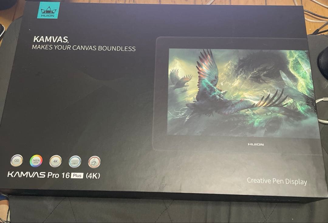 HUION KAMVAS Pro 16 Plus (4K) 本体　液タブ