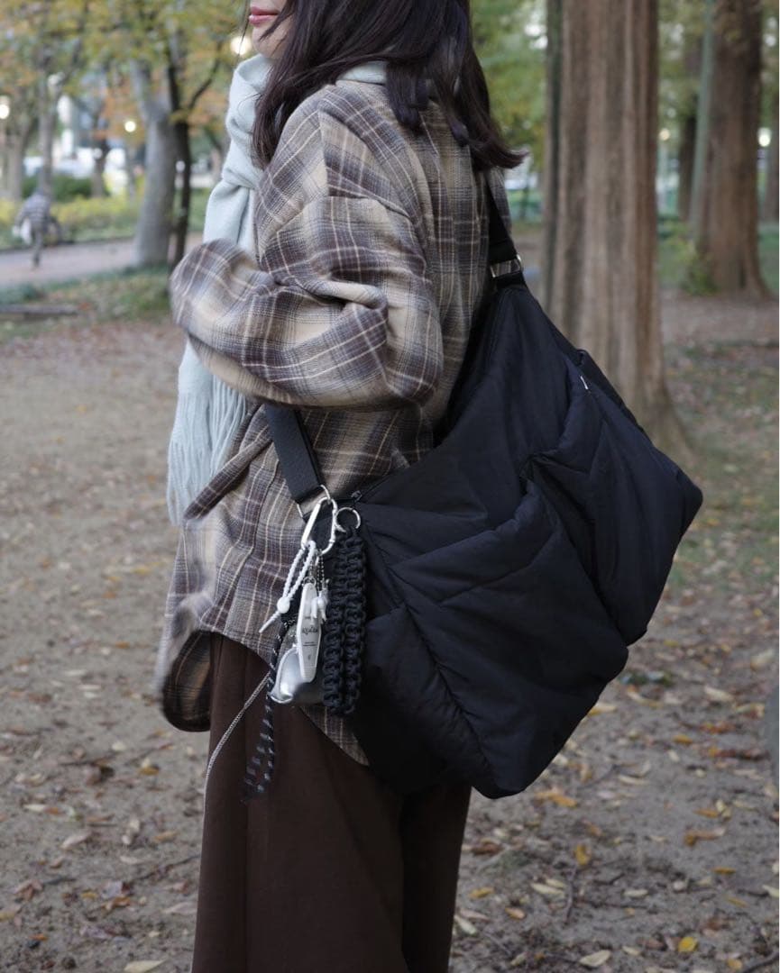 jumelle ジュメロ パファーショルダーバッグ ブラック